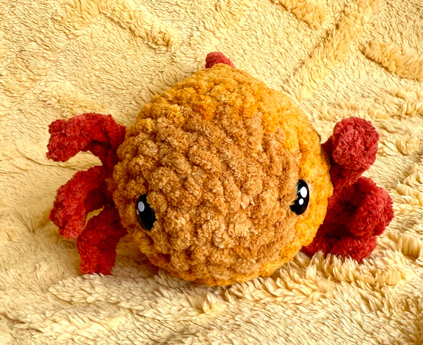 AXOLOTL - RED ORANGE COLOR