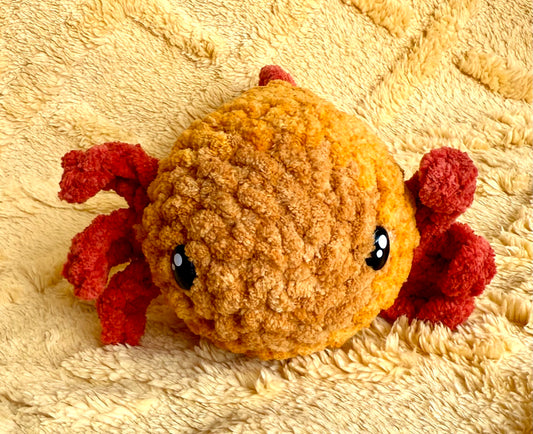 AXOLOTL - RED ORANGE COLOR