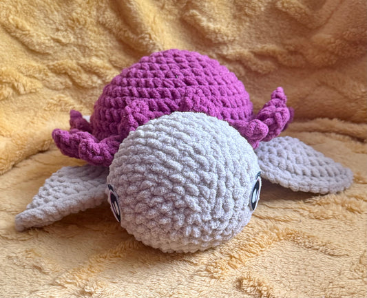 Fuchsia Flower Turtle