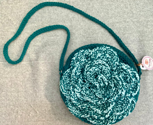 Round Rose Crossbody