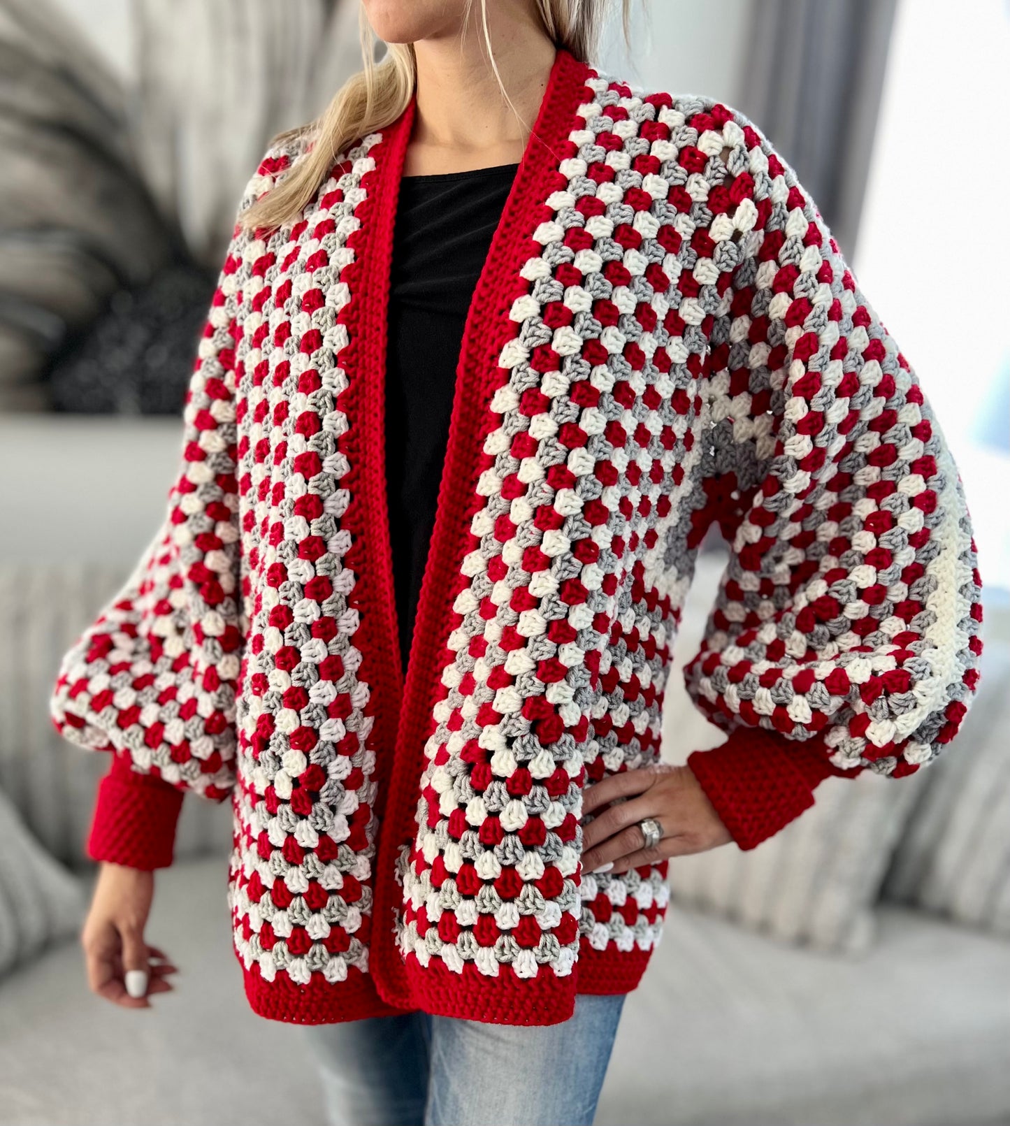 Hexagon Cardigan