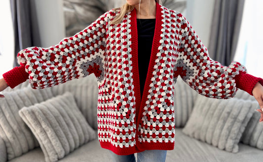 Hexagon Cardigan