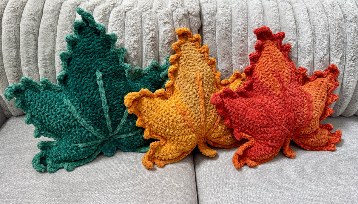 Fall Leaf Deco Pillow