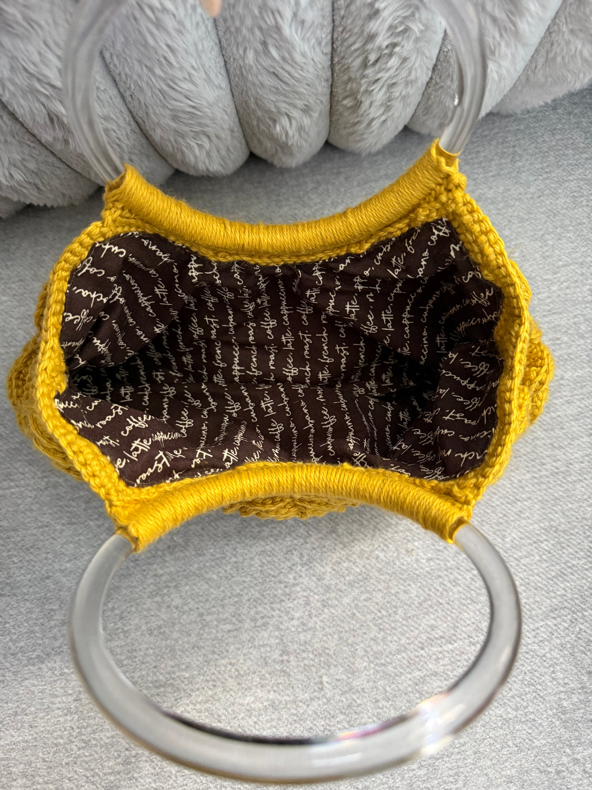 Hexagonal Rose Handbag