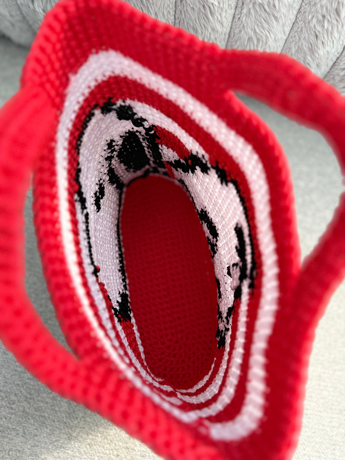 Snoopy Striped Handbag