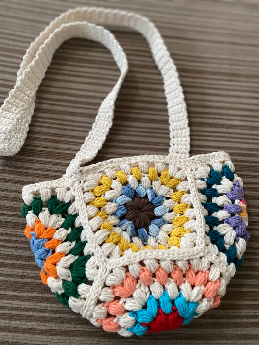 Granny Square Crossbody Bag