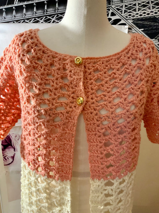 Just Peachy Spring Cardi