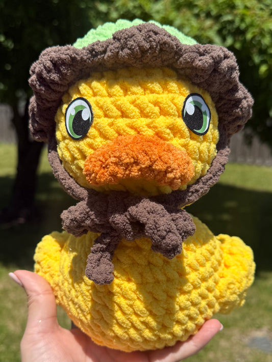 DUCKY WITH KIWI HAT