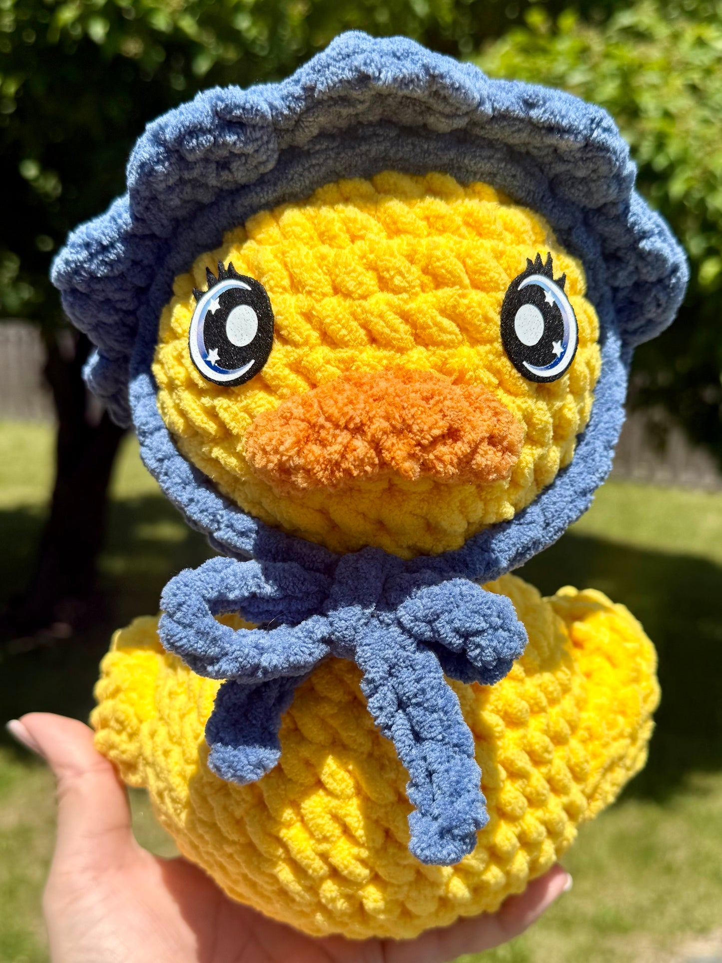 DUCKY WITH BLUEBERRY HAT