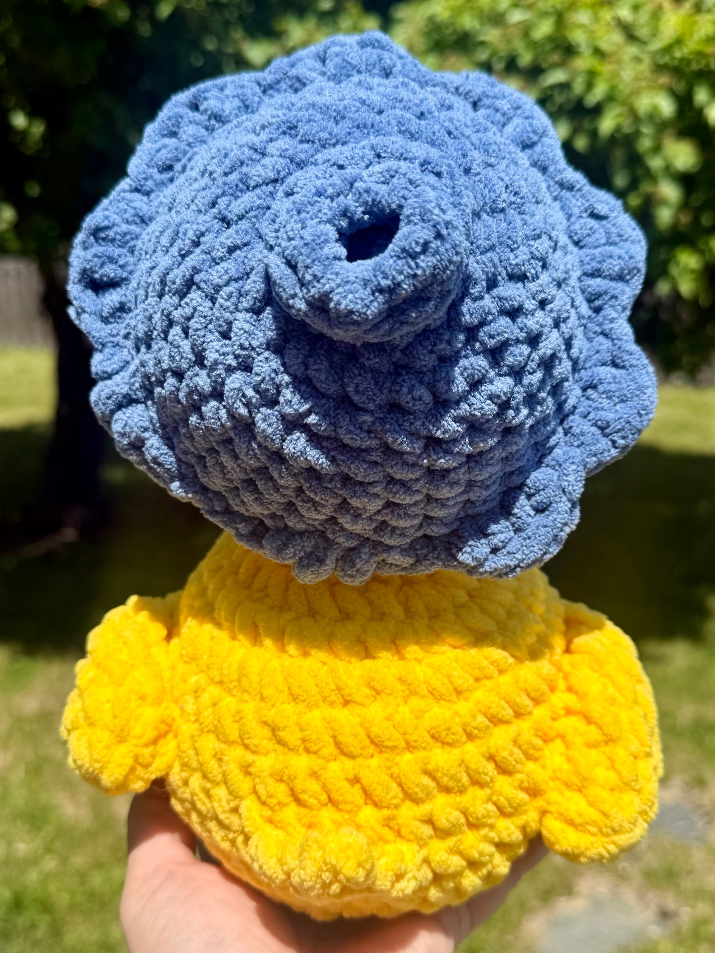 DUCKY WITH BLUEBERRY HAT