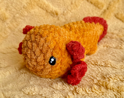 AXOLOTL - RED ORANGE COLOR