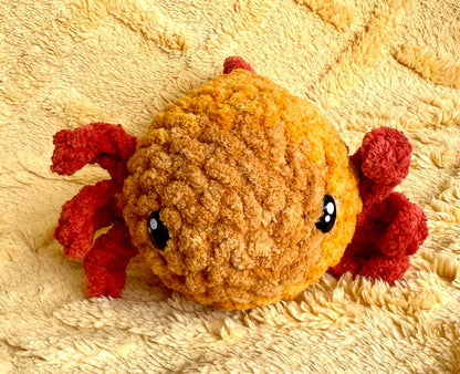 AXOLOTL - RED ORANGE COLOR