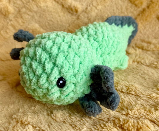 AXOLOTL - LIME GREEN COLOR