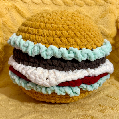 HAMBURGER PLUSH PILLOW