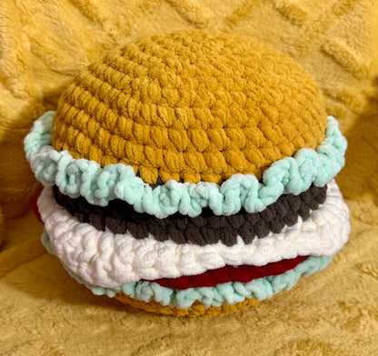 HAMBURGER PLUSH PILLOW
