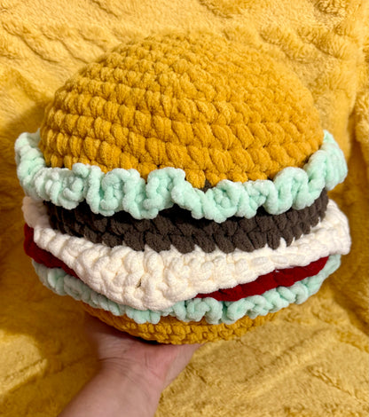 HAMBURGER PLUSH PILLOW
