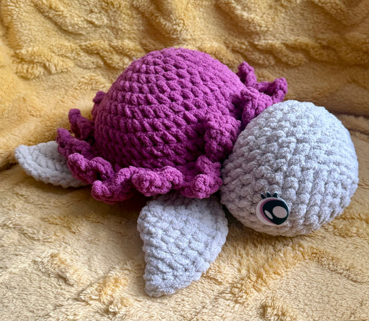 Fuchsia Flower Turtle