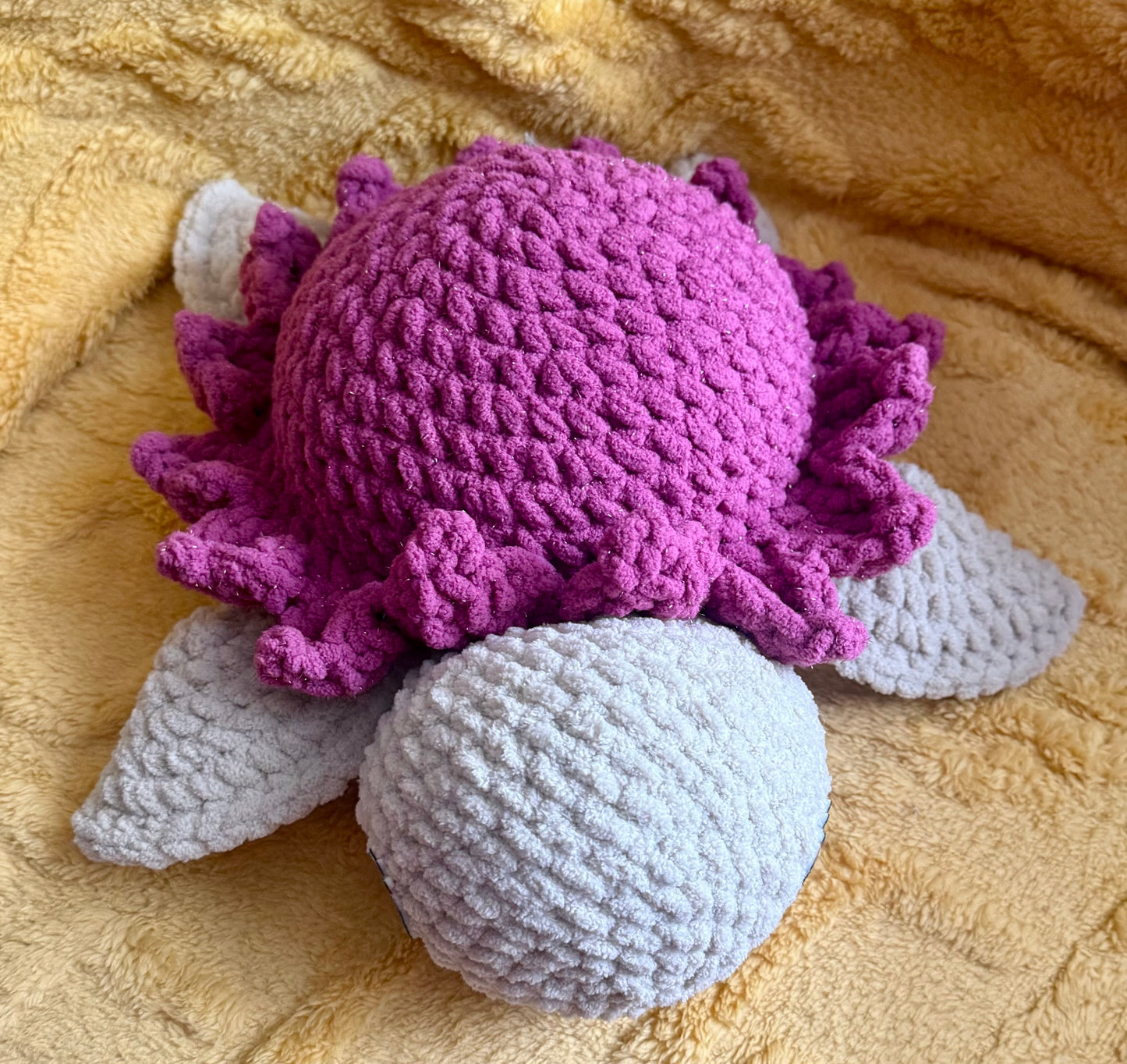 Fuchsia Flower Turtle