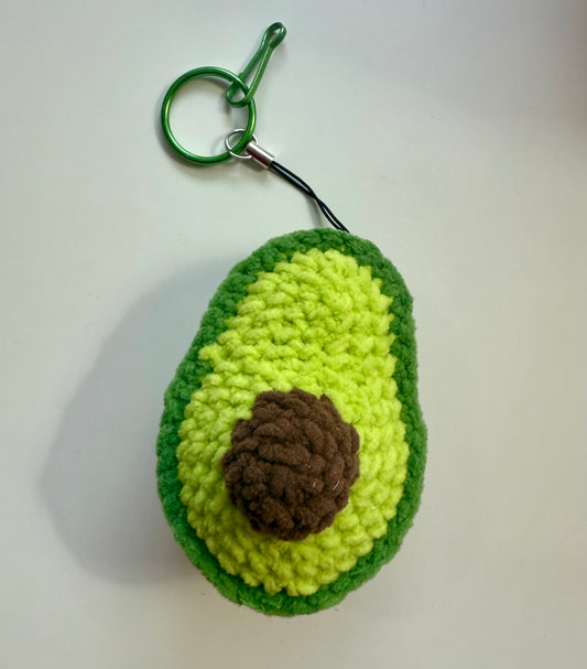 AVOCADO KEYCHAIN