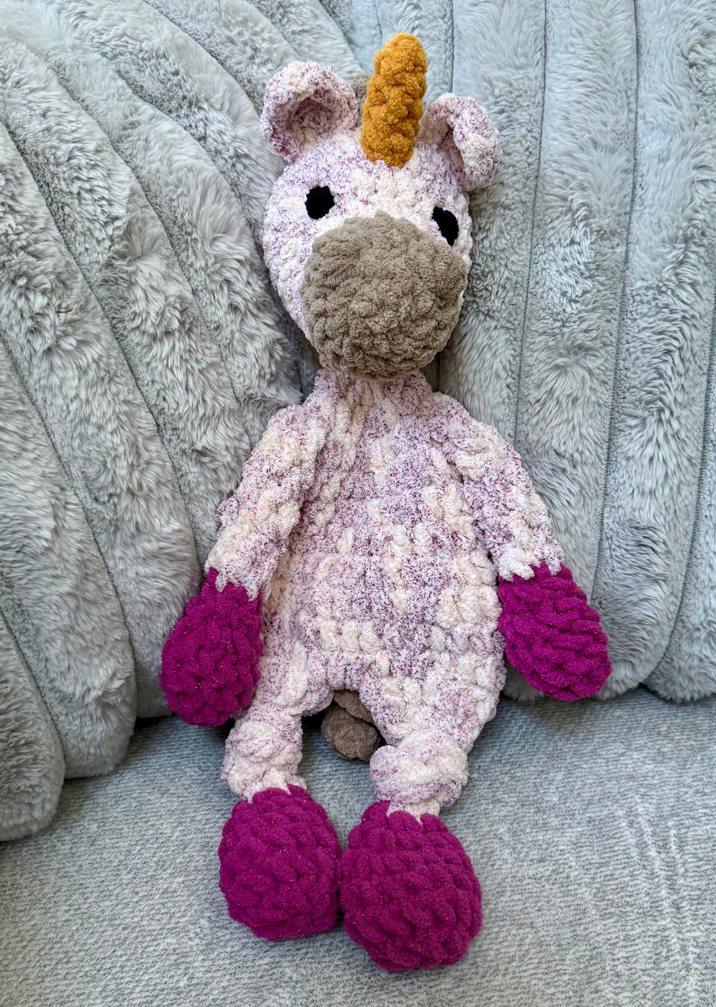 Unicorn Lovey Snuggler