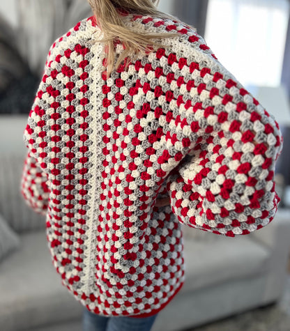 Merry Hexagon Cardigan