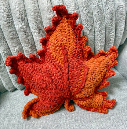 Fall Leaf Deco Pillow