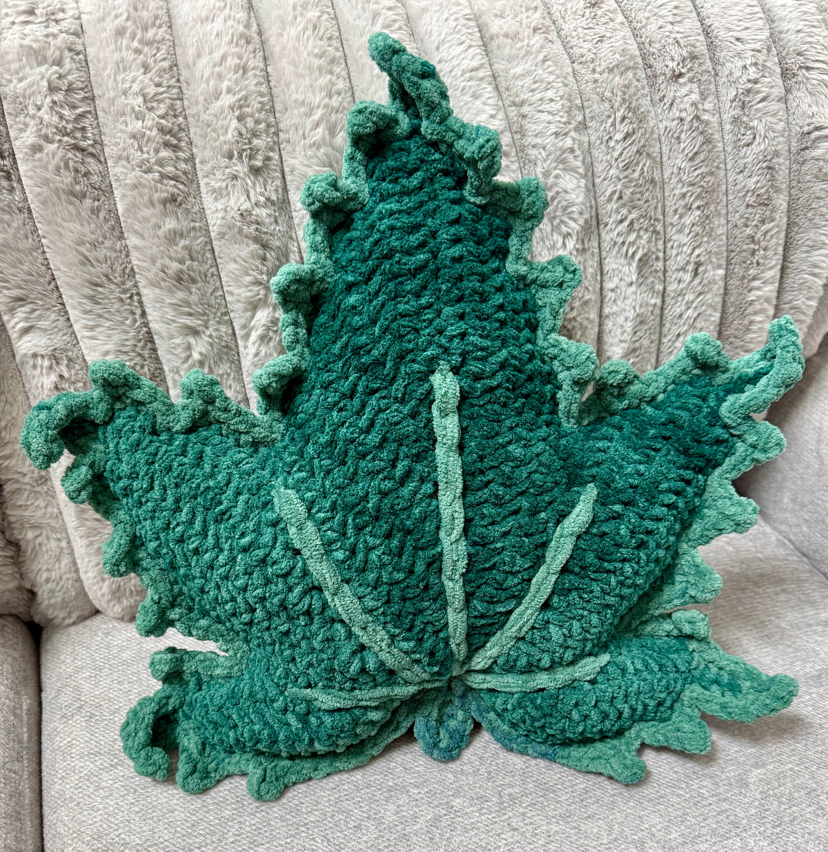 Fall Leaf Deco Pillow