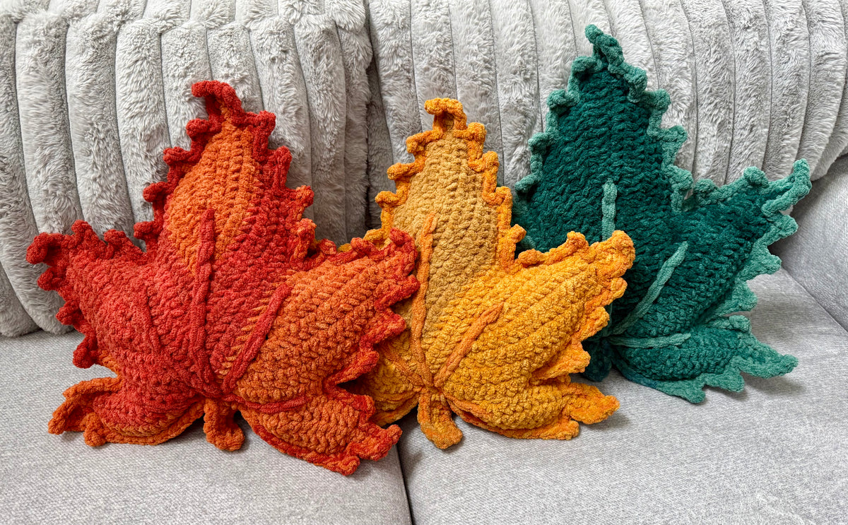 Fall Leaf Deco Pillow