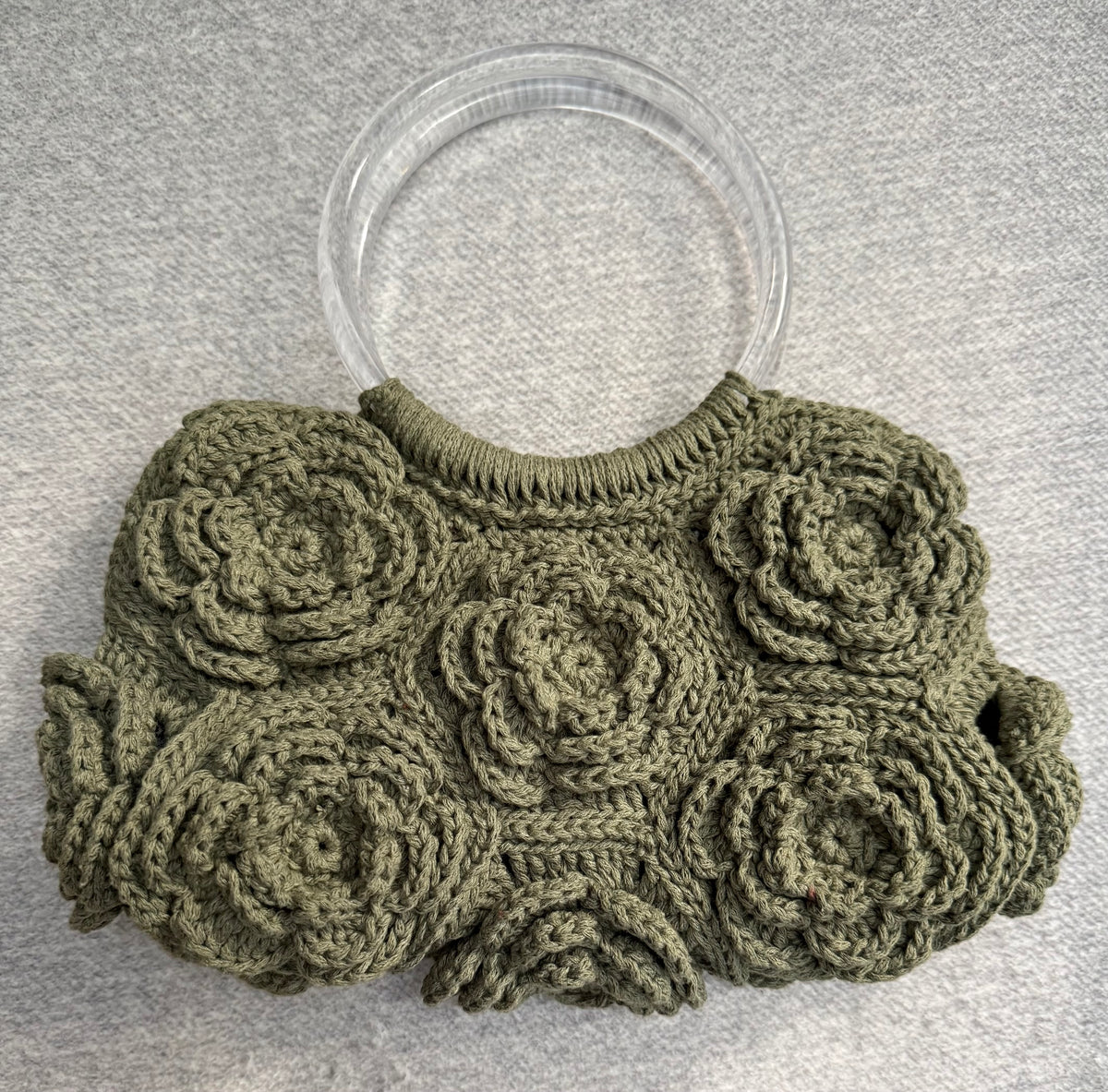 Hexagonal Rose Handbag