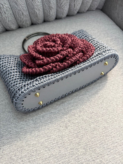 3D Rose Handbag