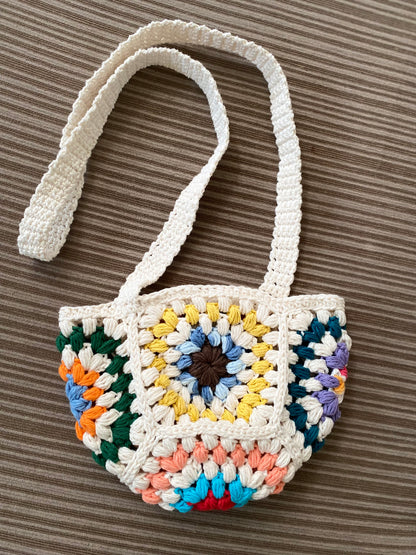 Granny Square Crossbody Bag