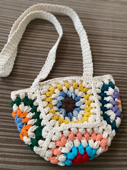 Granny Square Crossbody Bag