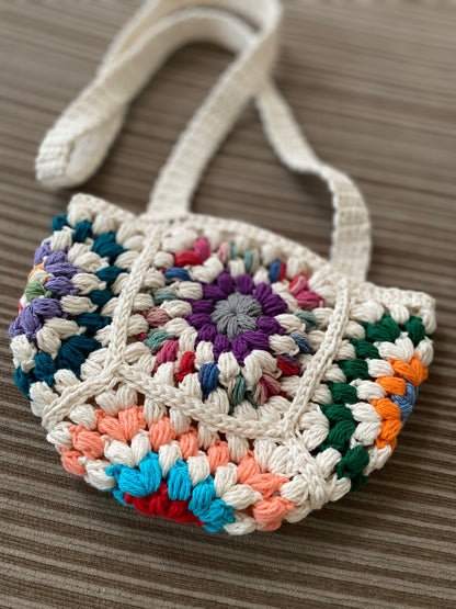 Granny Square Crossbody Bag