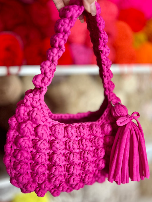 Hot Pink Handbag
