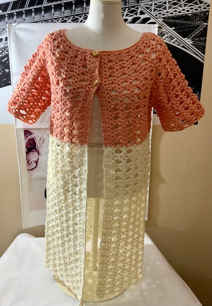 Just Peachy Spring Cardi