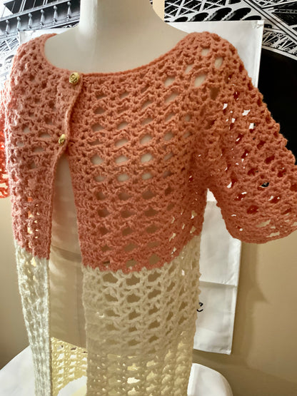 Just Peachy Spring Cardi